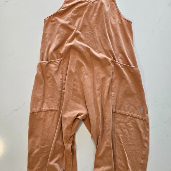 FREE PEOPLE FP Movement Hot Shot Onesie in PUMPKIN - SIZE XS - Picture 7 of 8